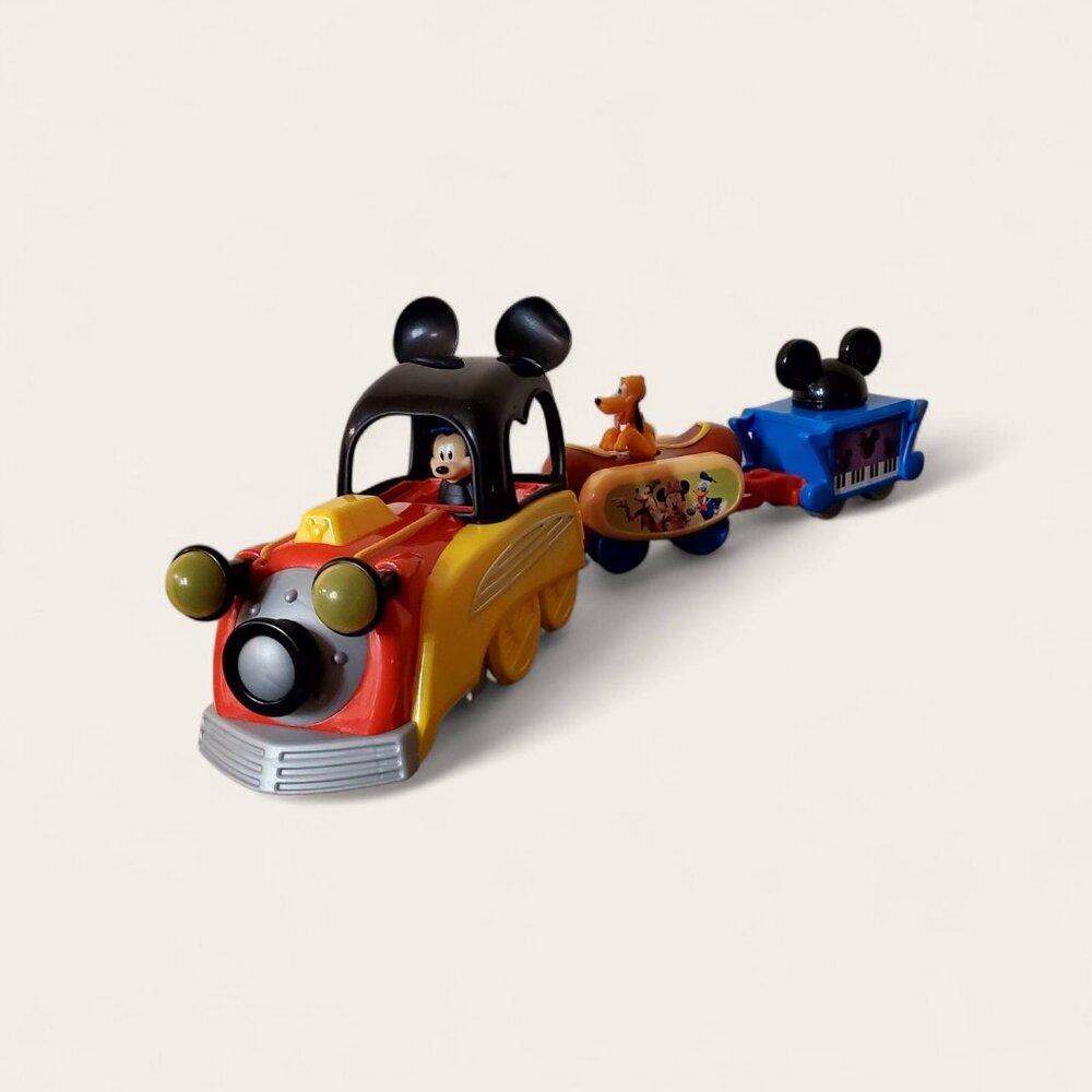 Disney Junior Mickey Mouse Funhouse Musical Toy Train Set